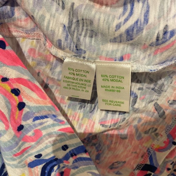 Lilly Pulitzer Bell Sleeve Romper Yellow Tassels Beachy Summer Vacation XXS - Picture 7 of 12